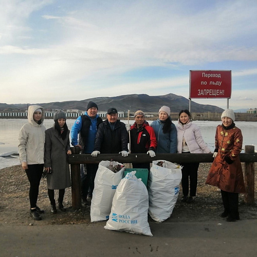 Акция "Вода России" в Республике Тыва