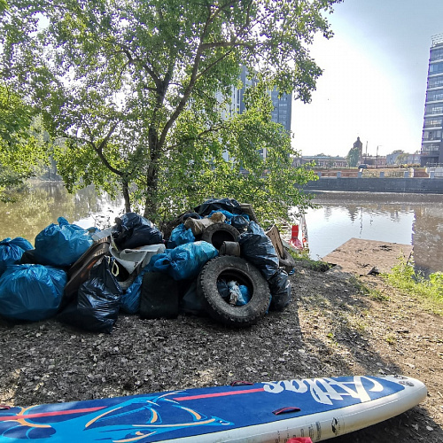 Акция "Вода России" в Санкт-Петербурге