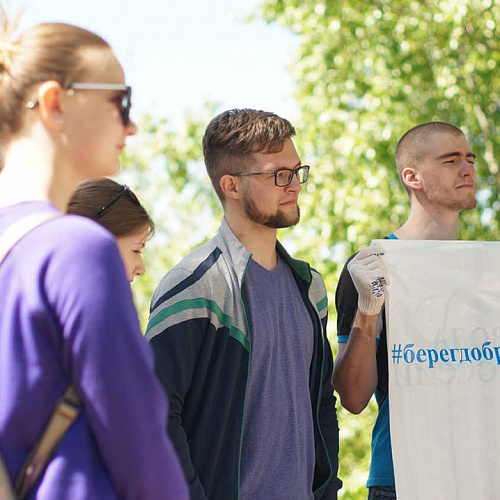 Марафон "Чистая Волга" в Тверской области