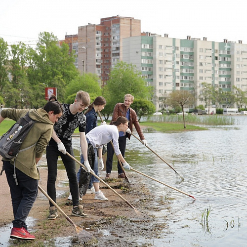 Акция "Вода России" в Санкт-Петербурге