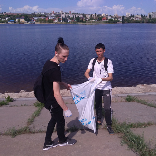 Марафон "Чистые берега" в Волгоградской области