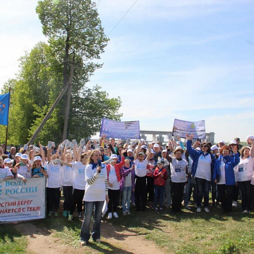 Марафон "Чистая Волга" в Ярославской области