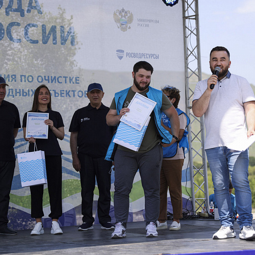 Акция "Вода России" в Карачаево-Черкесской Республике