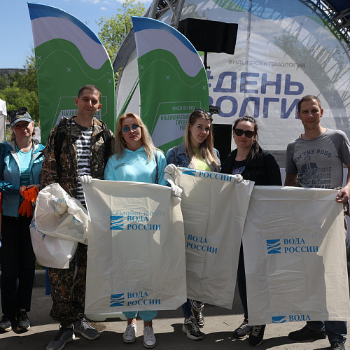 Акция "Вода России" в Нижегородской области, День Волги, 22.05.2021