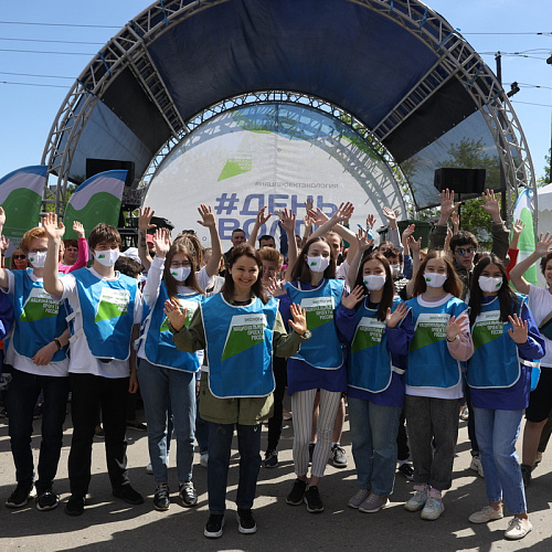Акция "Вода России" в Нижегородской области, День Волги, 22.05.2021