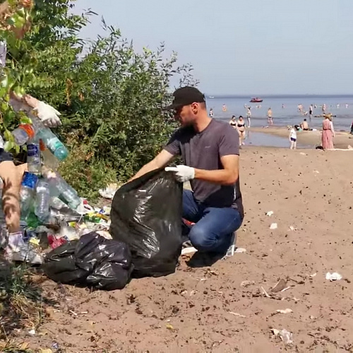 Акция "Вода России" в Санкт-Петербурге