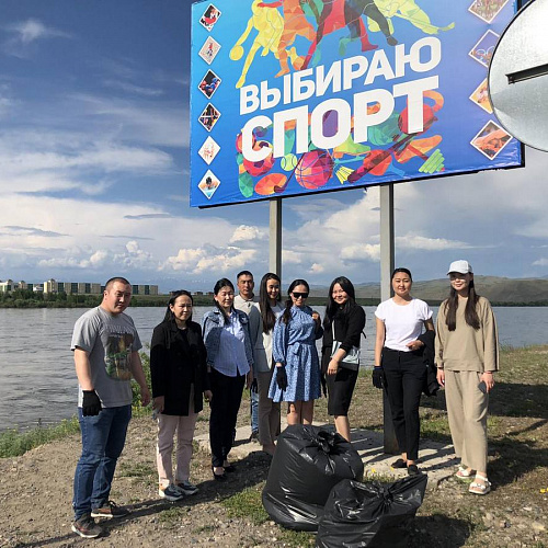 Акция "Вода России" в Республике Тыва
