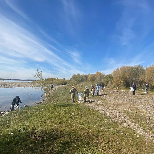 Акция "Вода России" в Республике Тыва