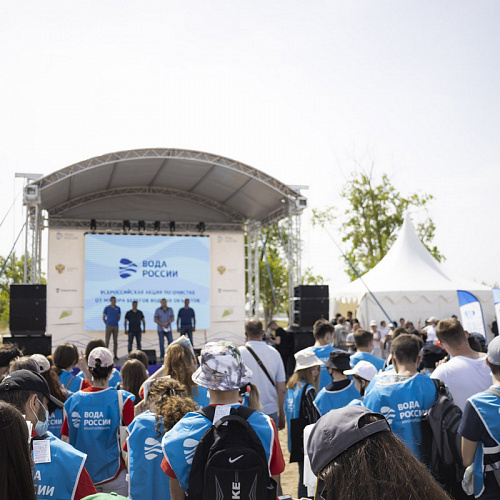 Акция "Вода России" в Саратовской области, День Волги, 22.05.2021