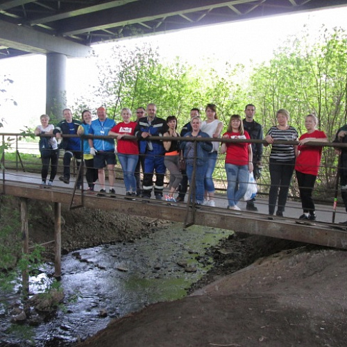 город Череповец, река Серовка, 17.05.2021