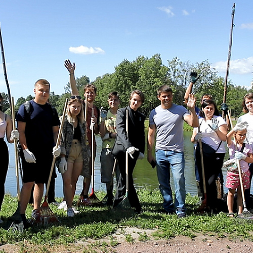 Акция "Вода России" в Санкт-Петербурге
