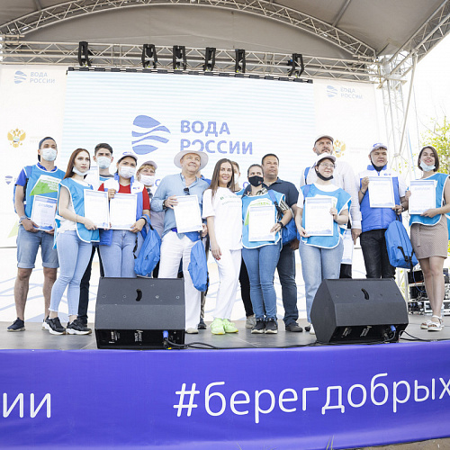 Акция "Вода России" в Саратовской области, День Волги, 22.05.2021