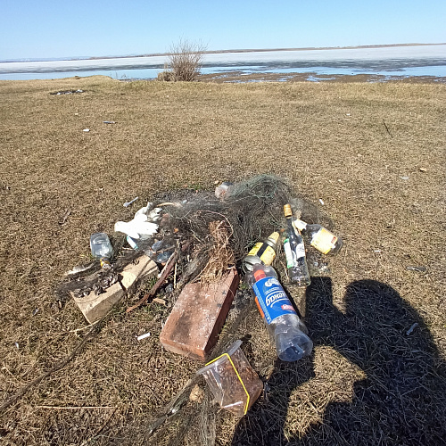 Магнитогорск, Верхнеуральское водохранилище, 18.04.2021