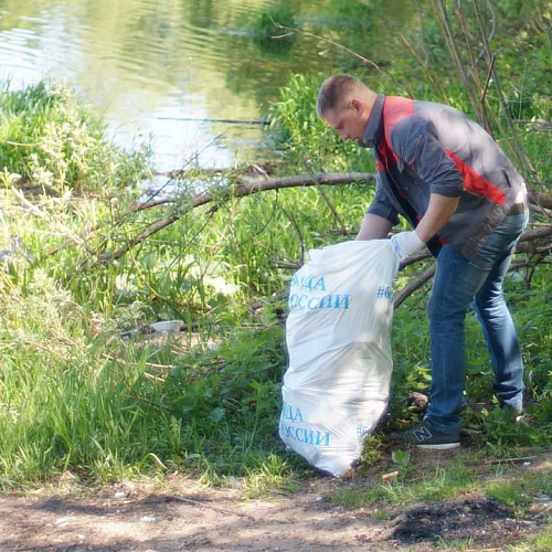 Марафон "Чистая Волга" в Тверской области