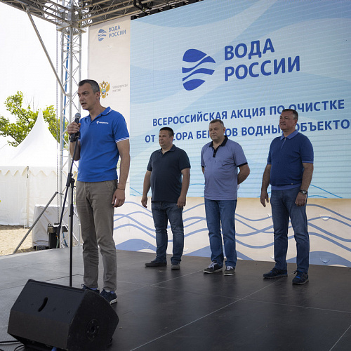 Акция "Вода России" в Саратовской области, День Волги, 22.05.2021