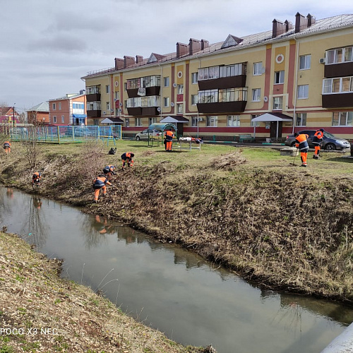 город Альметьевск, река Нариманка, 23.04.2021