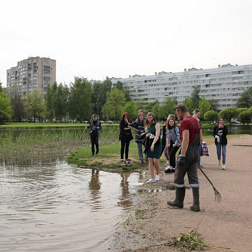 Акция "Вода России" в Санкт-Петербурге