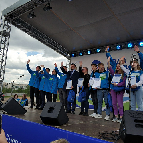 Акция "Вода России", День Санкт-Петербурга, 27.05.2021